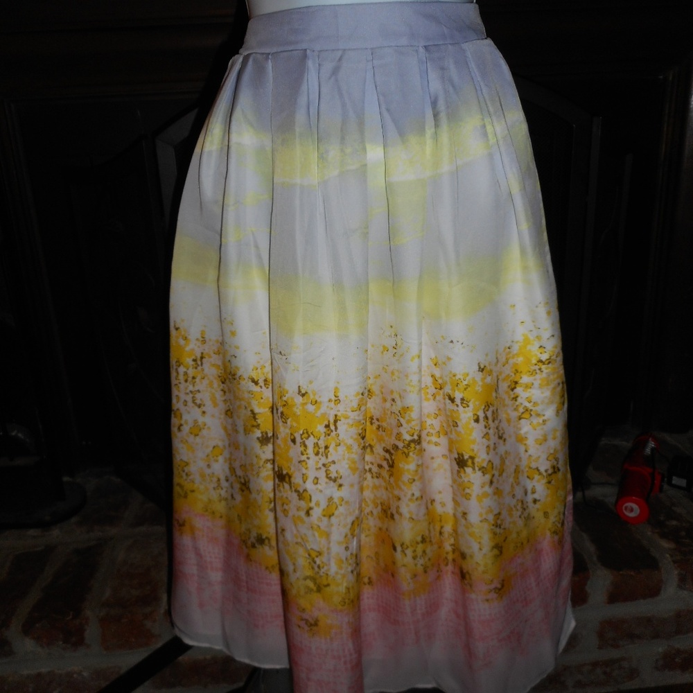 NWT Modcloth Olive & Oak floral skirt, S - Picture 6 of 8